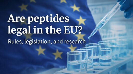 Är peptider lagliga inom EU? – guide till EU-lagstiftning, klassificering och forskningsändamål 2026